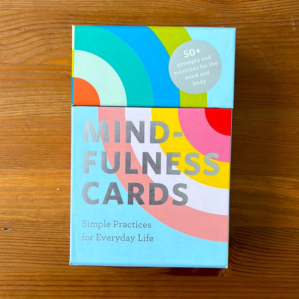 Mindfulness cards - like new